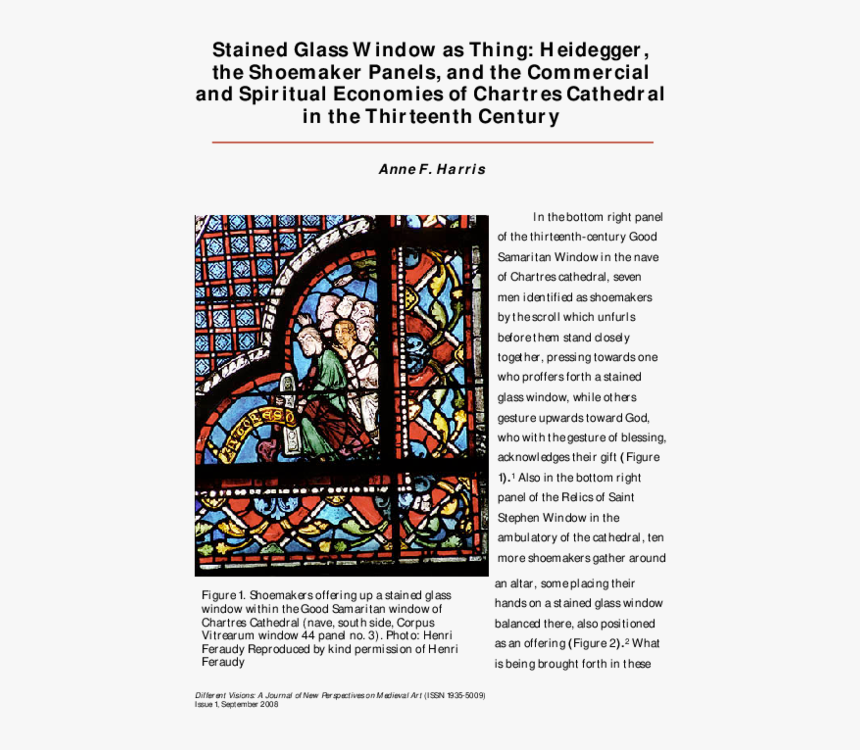 Chartres Cathedral Stained Glass, HD Png Download