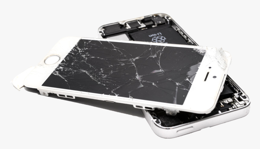 Broken Iphone, HD Png Download