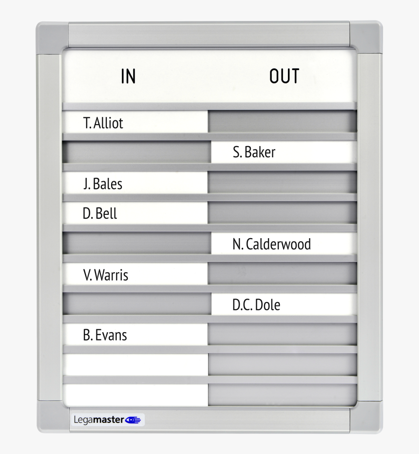 Panneaux D Affichage Present Absent, HD Png Download