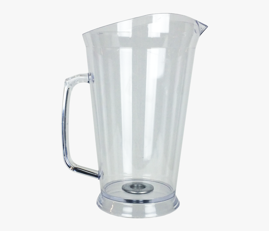 60oz Clear Bottoms Up Pitcher - Beer Glass, HD Png Download