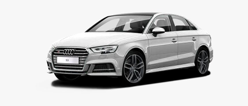 Caliper Clip S3 Audi - Audi S3 Sedan White 2018, HD Png Download