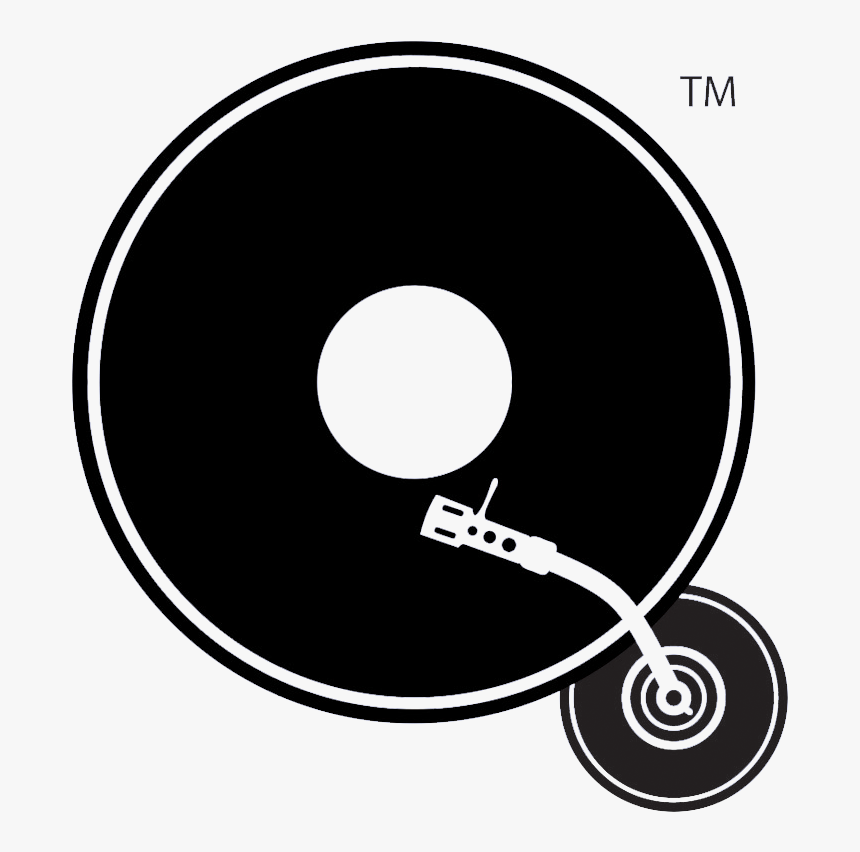 Q Cart - Black And White Record, HD Png Download