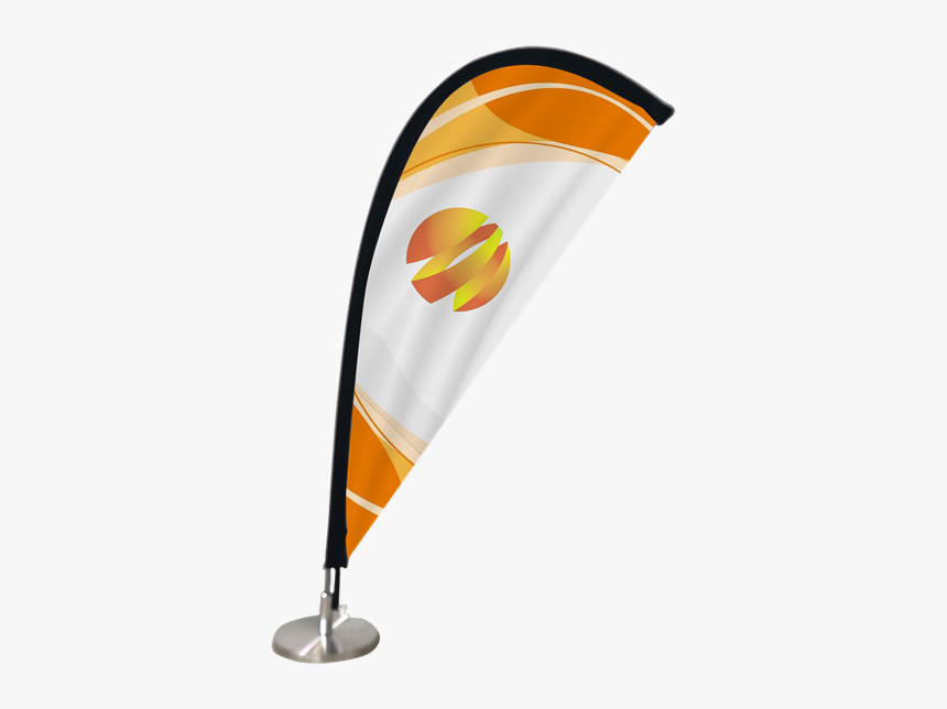 Mini Table Top Teardrop Flag Kit - Flag, HD Png Download
