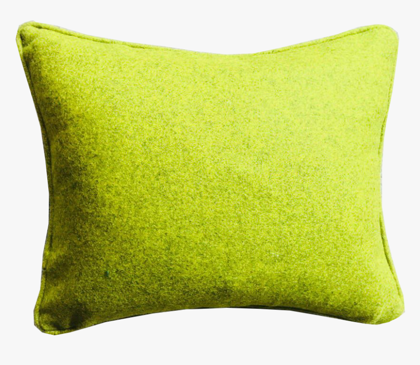 Green Back Of Cushion - Cushion, HD Png Download
