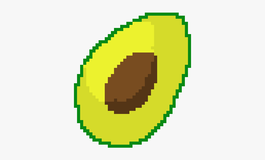 Avocado Pixel, HD Png Download