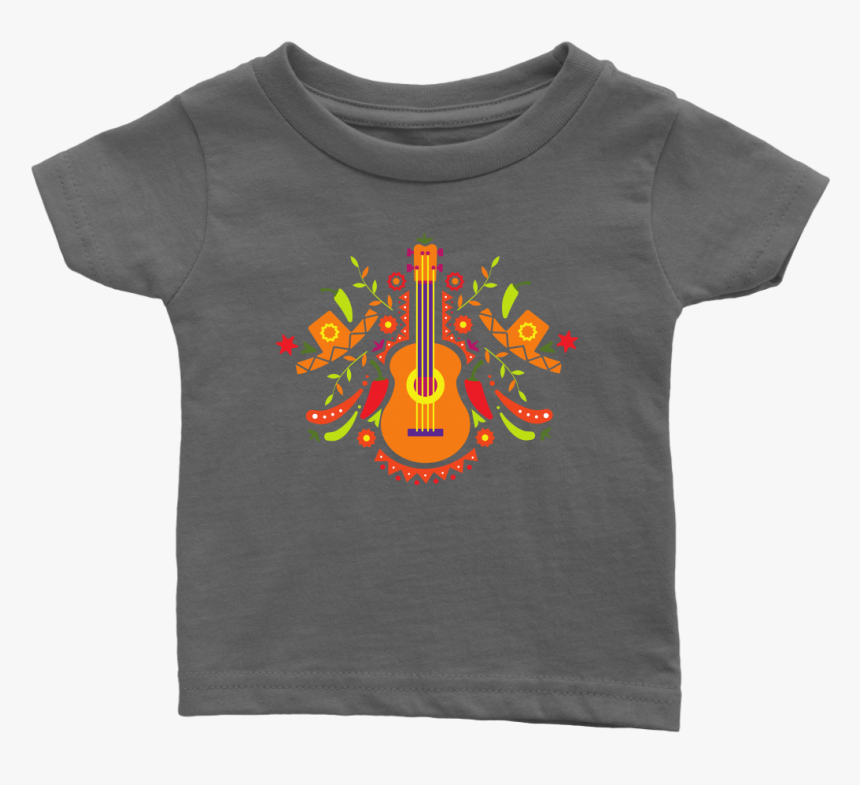 Chili Tex Mex Acoustic Guitar Infant T-shirt - T-shirt, HD Png Download