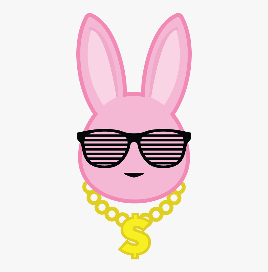Bunny Icon Alts-10 - Transparent Png Pink Bunny Shades, Png Download