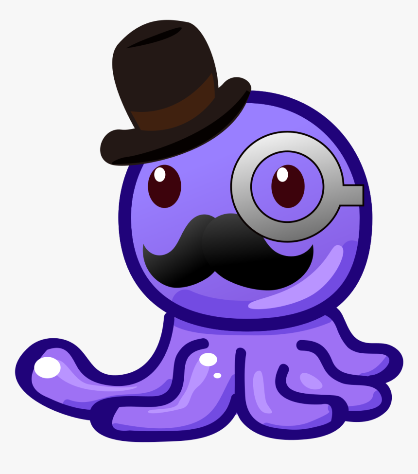 Gentleman Octopus, HD Png Download