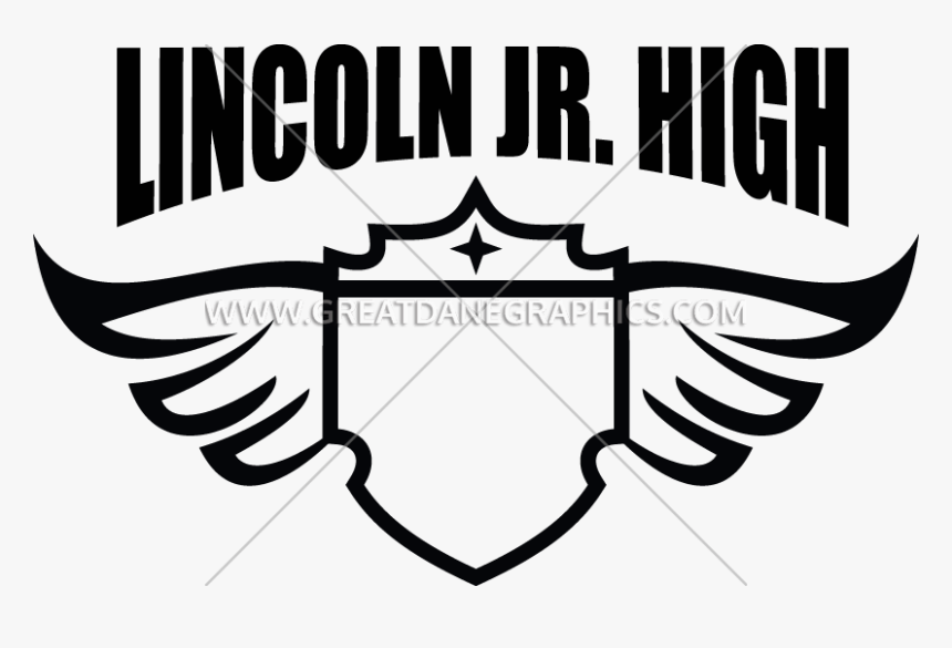 Shield With Wings Template - Portable Network Graphics, HD Png Download