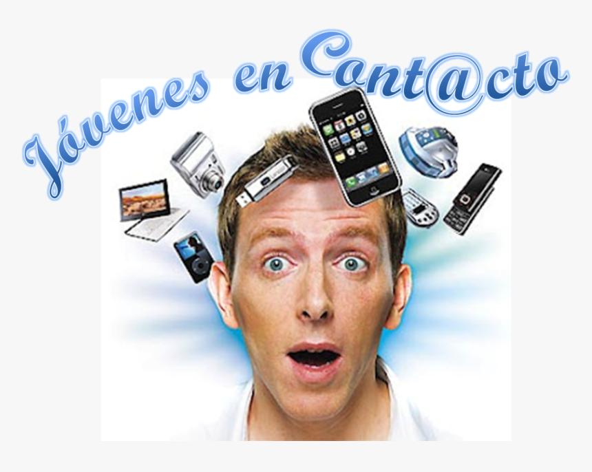 Jovenes Adictos A La Tecnologia - Technology, HD Png Download