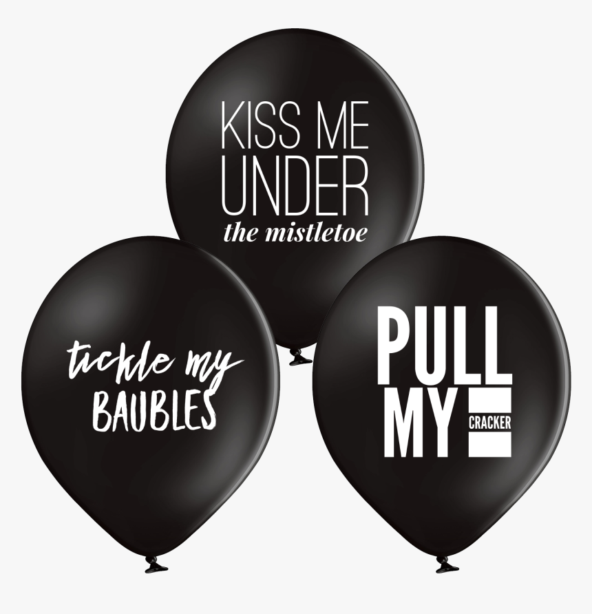 Christmas Cracker Baubles & Mistletoe Pack - Balloon, HD Png Download