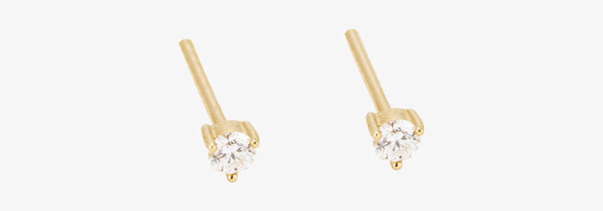 Tiny Diamond Studs Image - Body Jewelry, HD Png Download