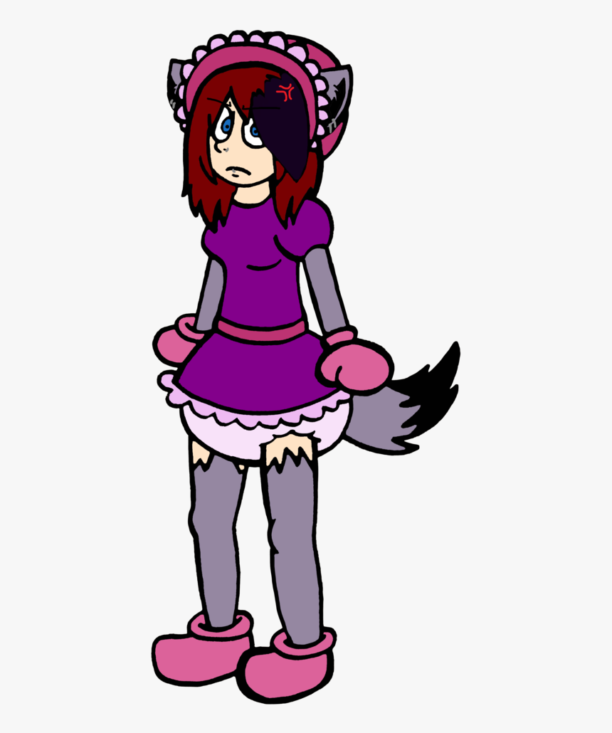 Cute And Angry Heravulpian - Cartoon, HD Png Download