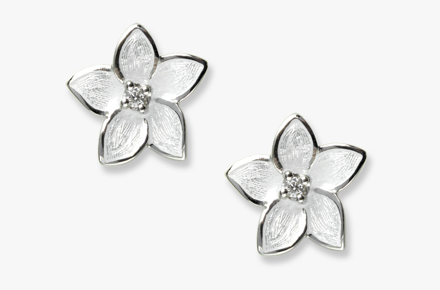 Nicole Barr Designs Sterling Silver Stephanotis Floral - Body Jewelry, HD Png Download