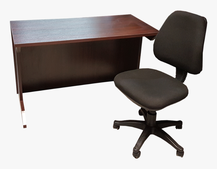 Combo Escritorio Tipo Pupitre Con Silla Secretarial - Silla Y Escritorio Png, Transparent Png