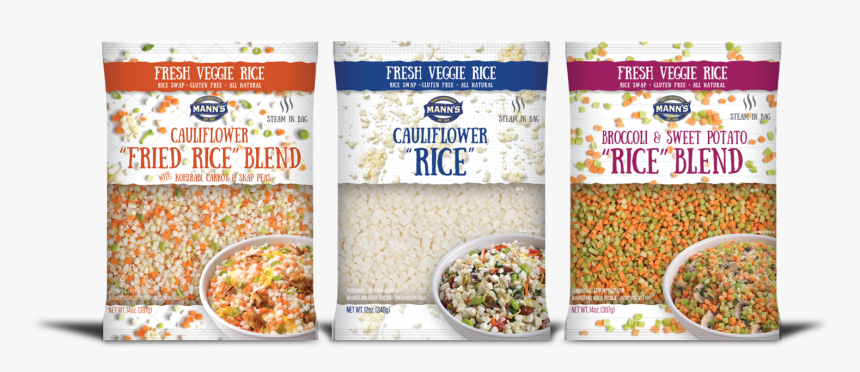 Mann's Broccoli & Sweet Potato Rice, HD Png Download