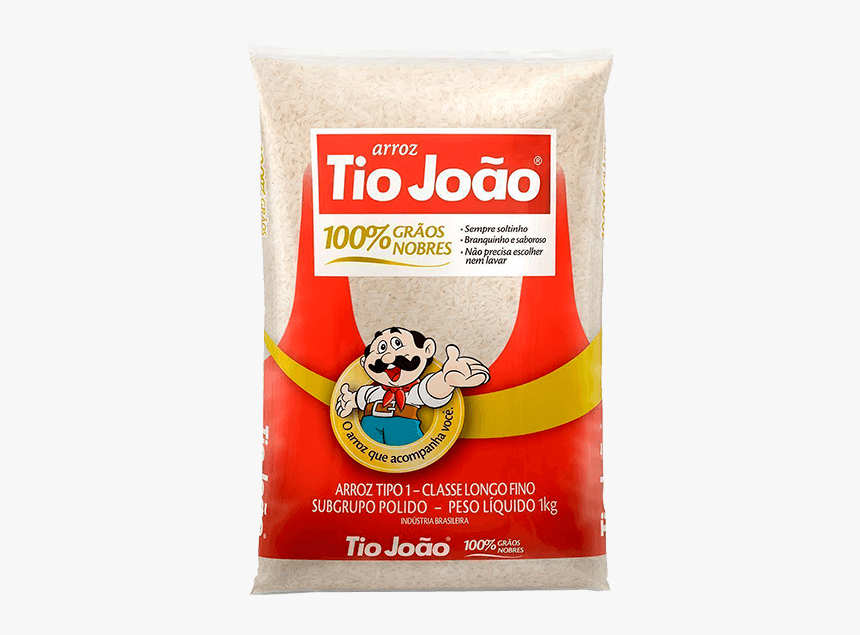 Arroz Tio João 1kg, HD Png Download