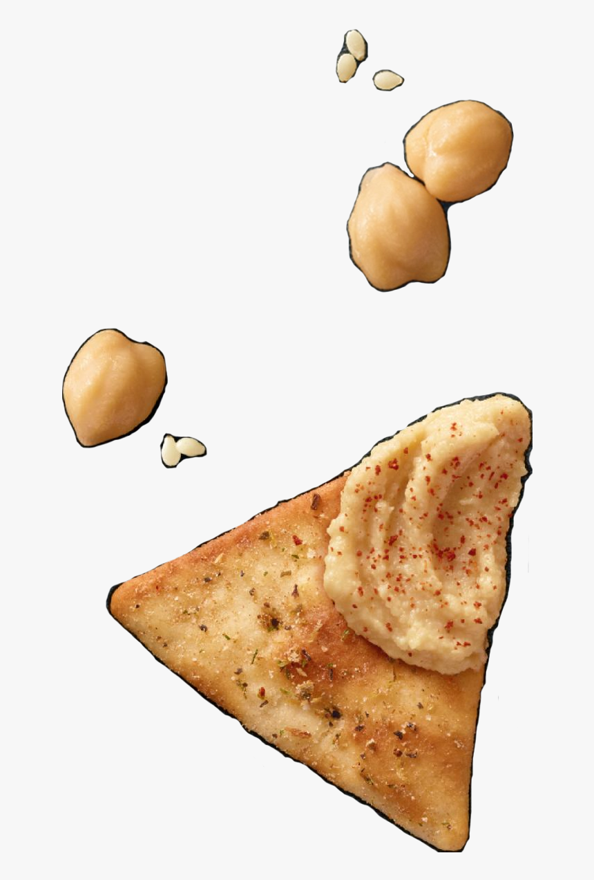 Crackers And Hummus - Cracker Hummus Png, Transparent Png