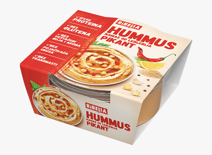 Ribella Hummus Spicy - Humus Ribella, HD Png Download
