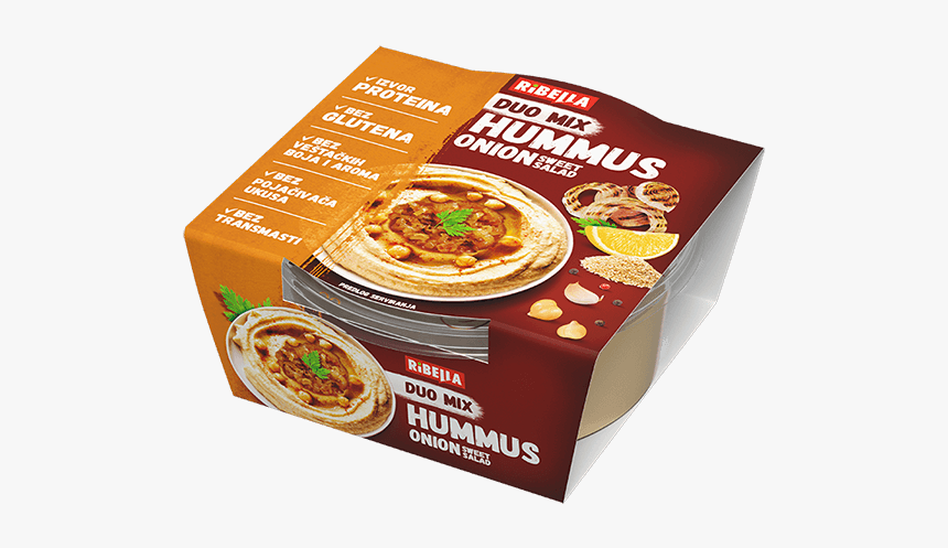 Duo Mix Ribella Hummus Sweet Onion Salad - Ribella Hummus 200g, HD Png Download