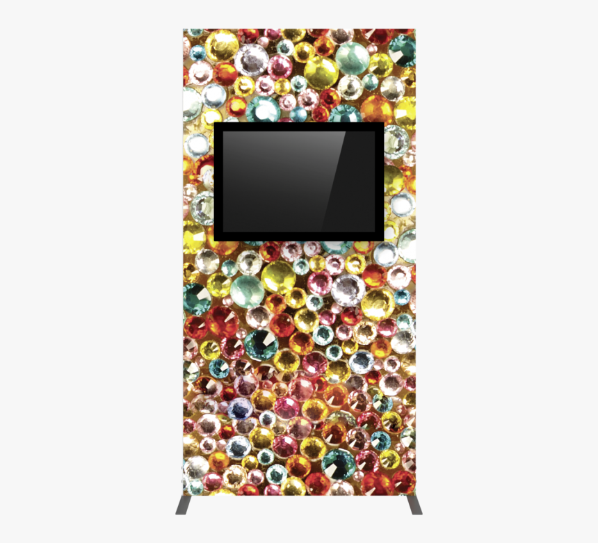 Vector Frame Monitor Kiosk 02 Double Sided Monitor - Double Sided Monitor Stand, HD Png Download