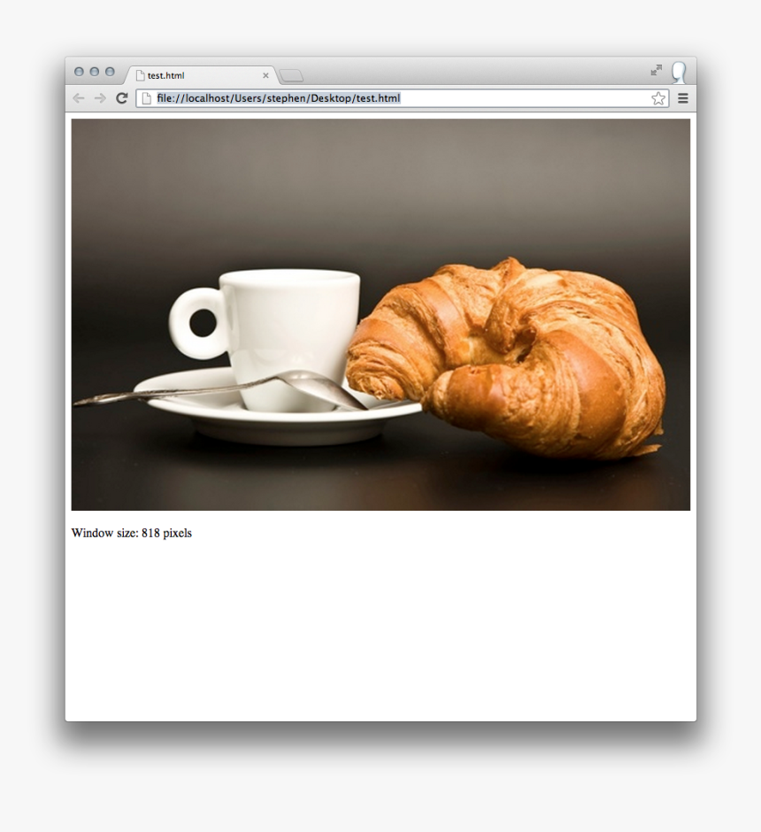 Resize Your Browser Window Until The Width At Which - Css Background Image Responsive, HD Png Download