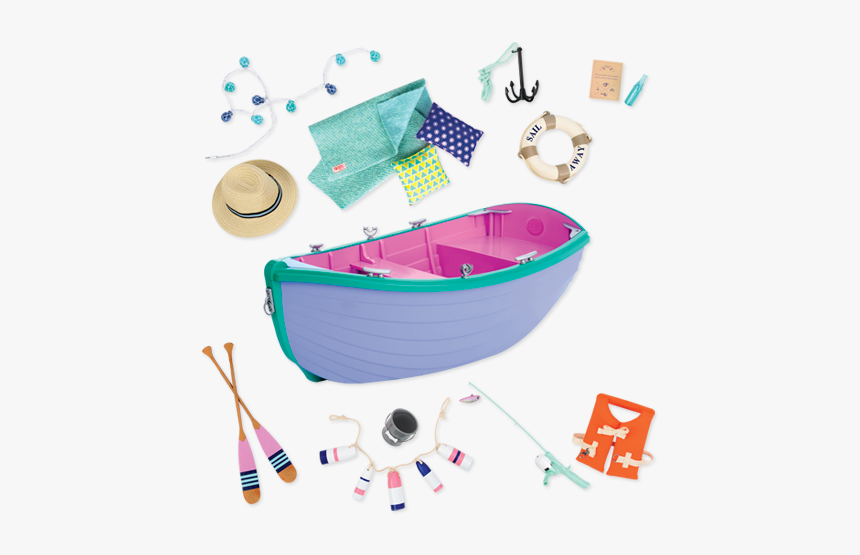 Our Generation Row Boat Set, HD Png Download