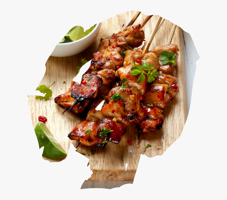 Chicken Skewers Thai, HD Png Download