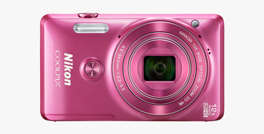 White - Nikon Coolpix S6900, HD Png Download