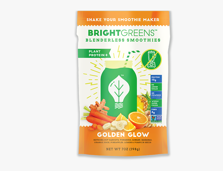 Bright Greens Green Smoothie Shake Ups - Natural Foods, HD Png Download