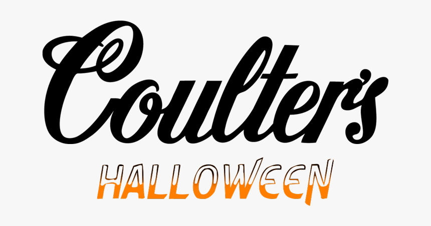 Coulters Halloween 15 Easy Halloween Decoration Ideas - Calligraphy, HD Png Download