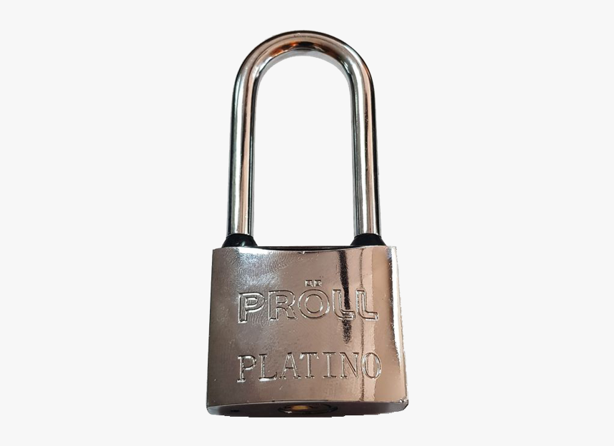 Candado Platino Aro Largo - Security, HD Png Download