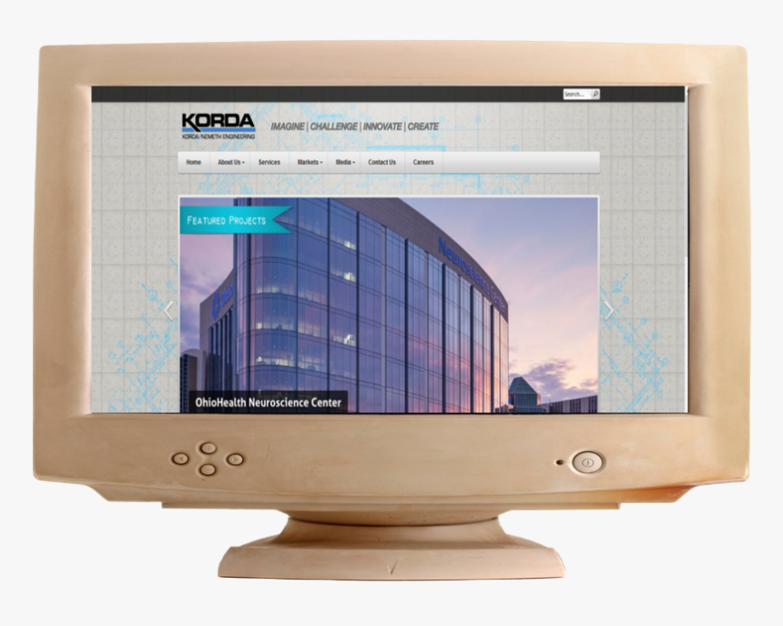 Computer Monitor, HD Png Download