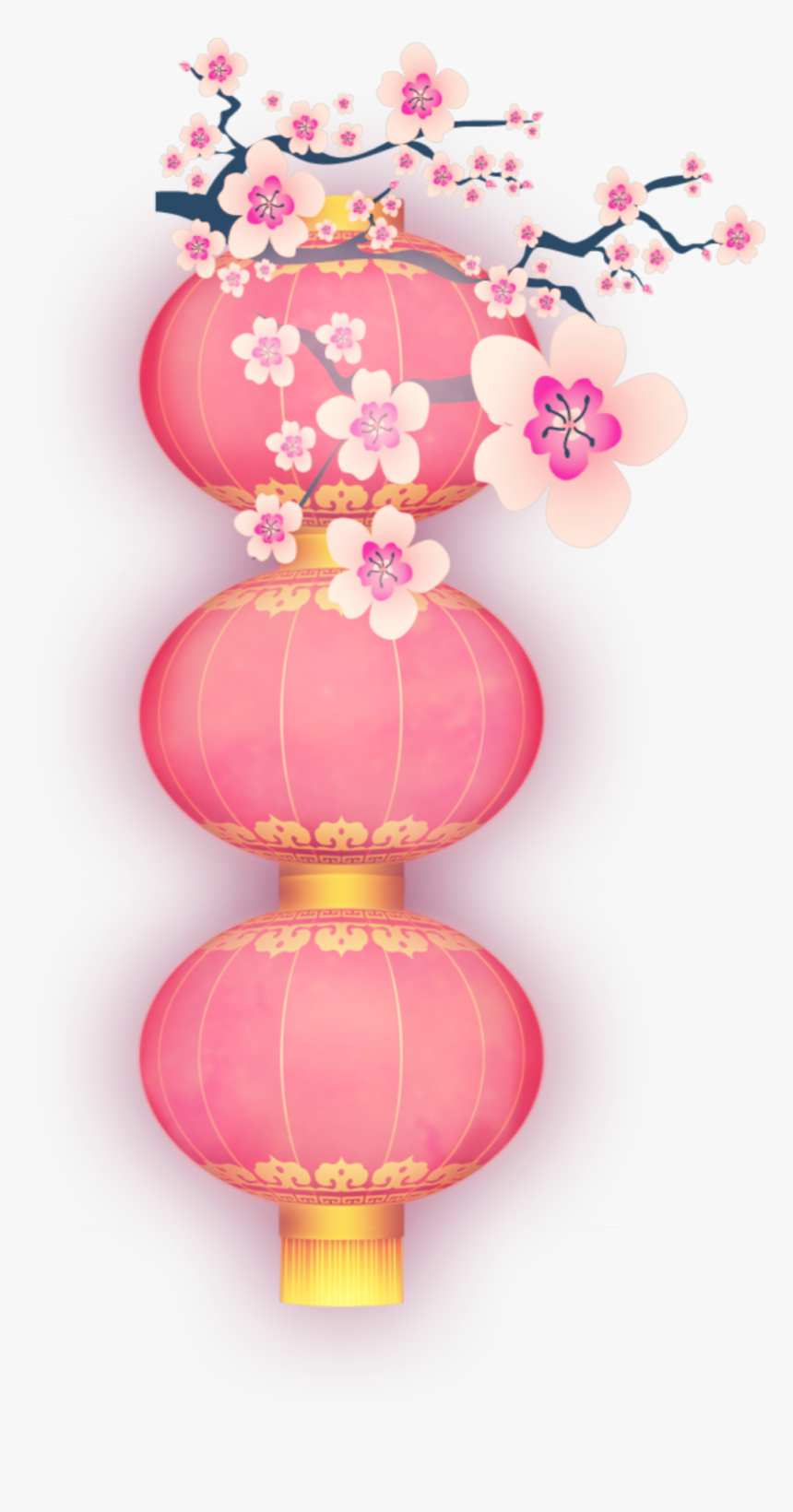 #sclantern #lantern #chinese #japanese #kawaii #kpopedits - Tanglung Chinese New Year, HD Png Download