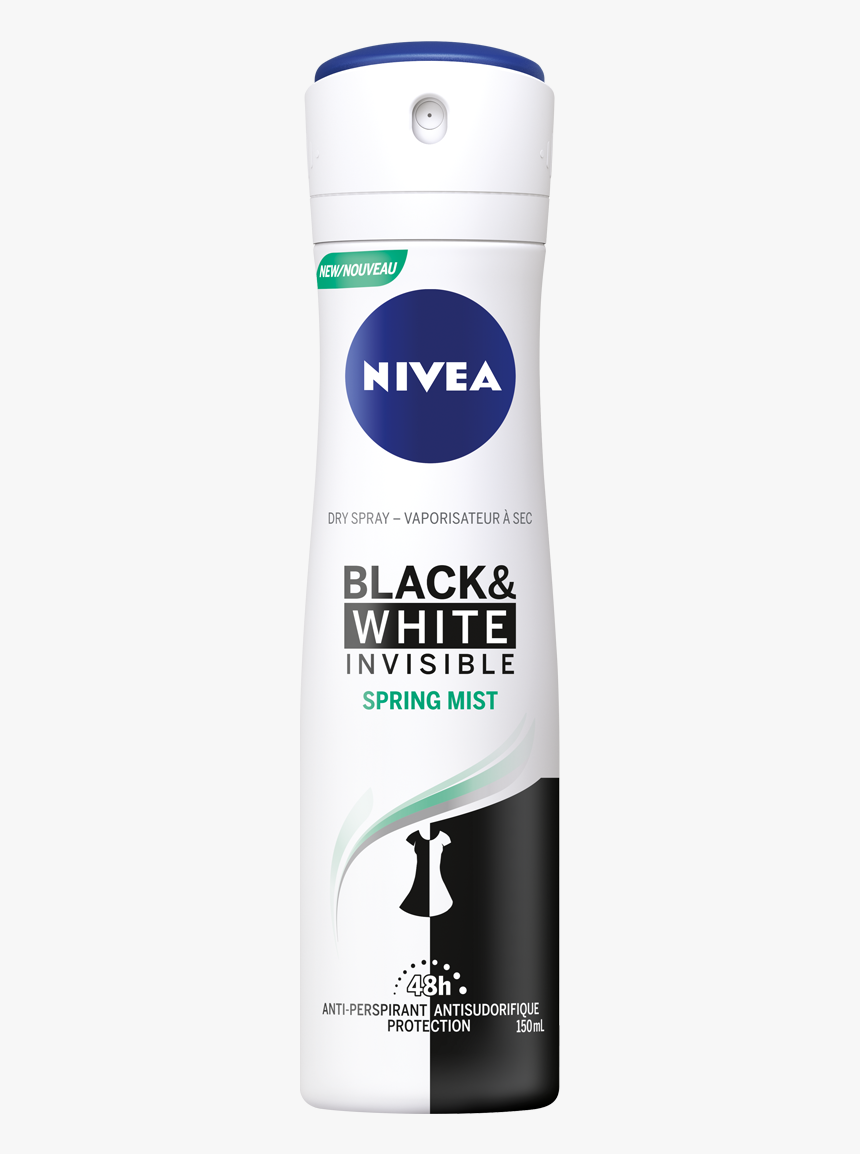 Nivea Black And White Invisible, HD Png Download