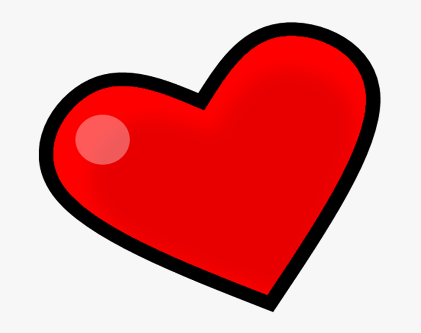 Corazon Rojo Png, Transparent Png