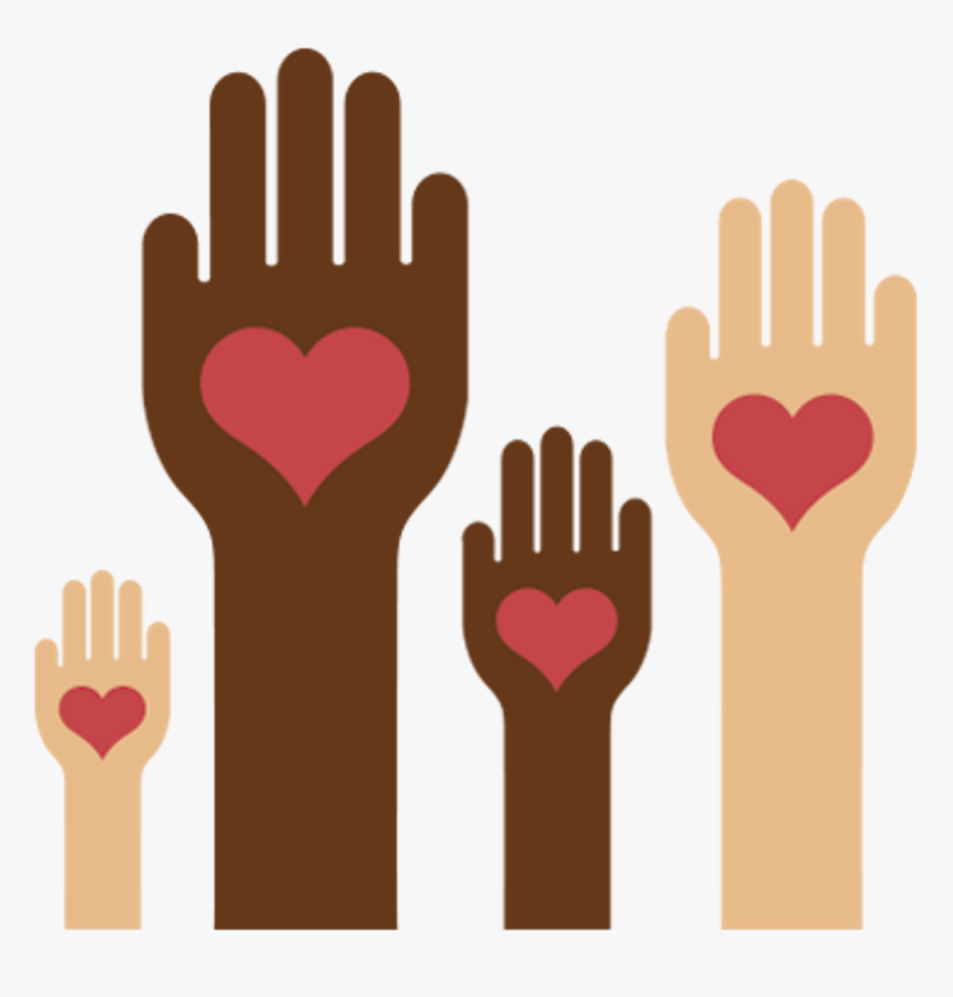 Sororidade Love Amor Feminismo Feminista Feminist - Different Skin Color Hands Png, Transparent Png