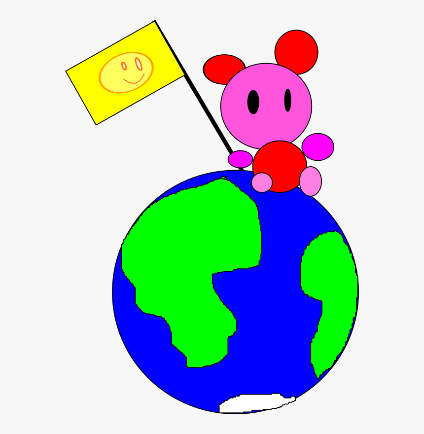 Bear Planet - Clip Art, HD Png Download
