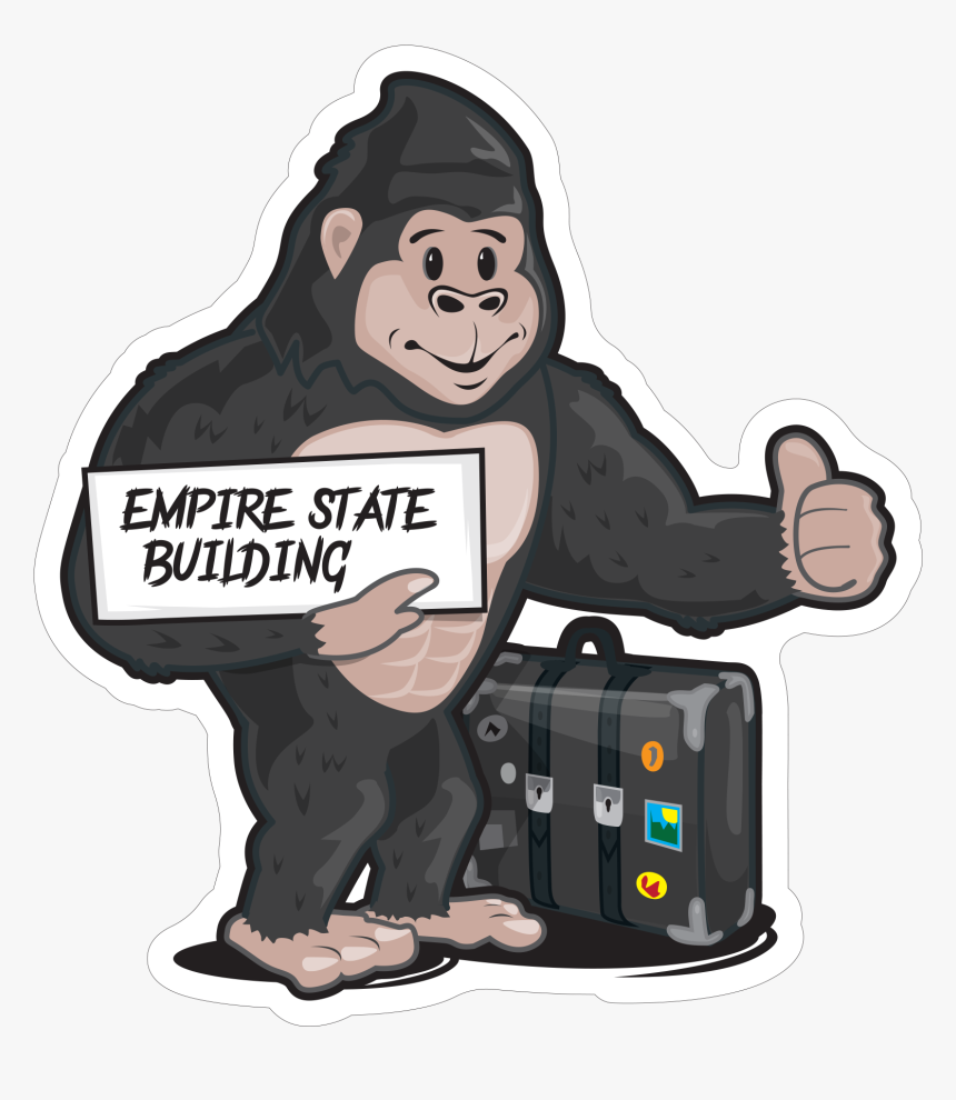 Gorilla 
 Class Lazyload Lazyload Mirage Featured Image - Cartoon, HD Png Download