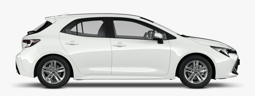 Pure White New Toyota Corolla Hatchback - Toyota Corolla Hybrid Pearl White, HD Png Download