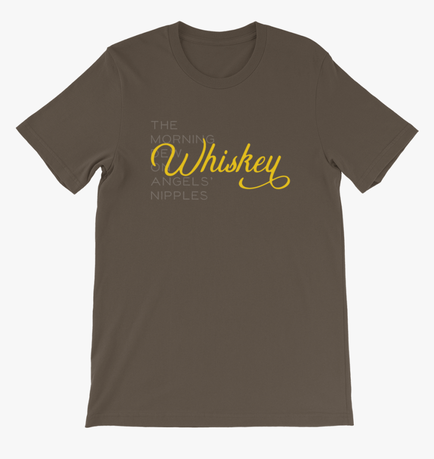 Whiskey Dew Final Mockup Front Flat Army - Active Shirt, HD Png Download