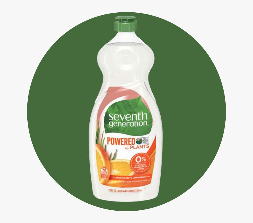 Dishsoapcirclegreen - Seventh Generation Inc., HD Png Download