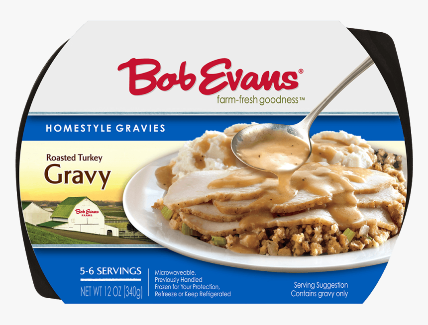Bob Evans Roasted Turkey Gravy 12 Oz - Bob Evans Mac And Cheese, HD Png Download