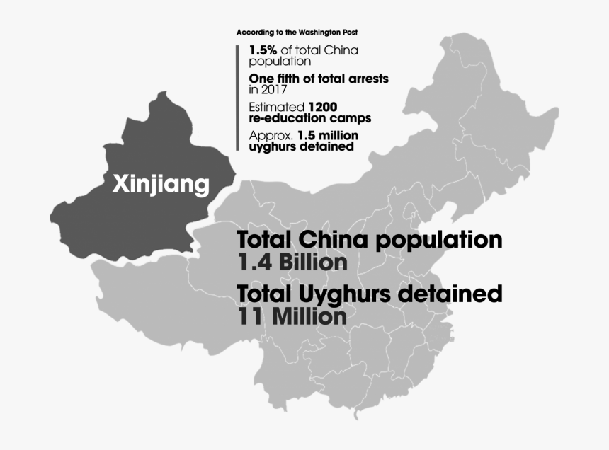 Map Urban Population China, HD Png Download
