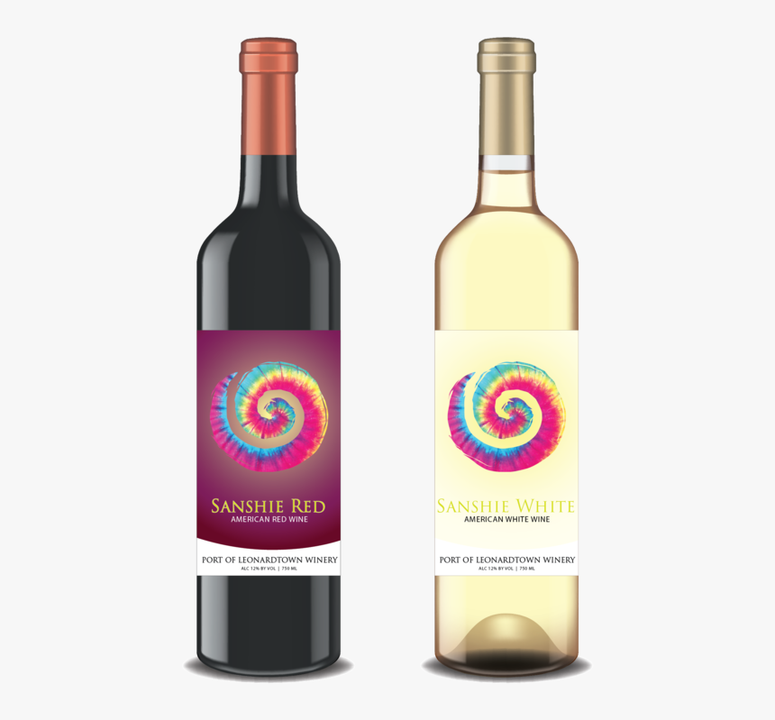 Port Of Leonardtown Sanshie Sangria Series Wine Product - Glass Bottle, HD Png Download
