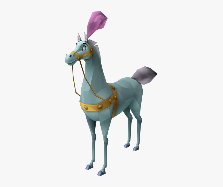 Download Zip Archive - Cinderella Horse Kingdom Hearts, HD Png Download