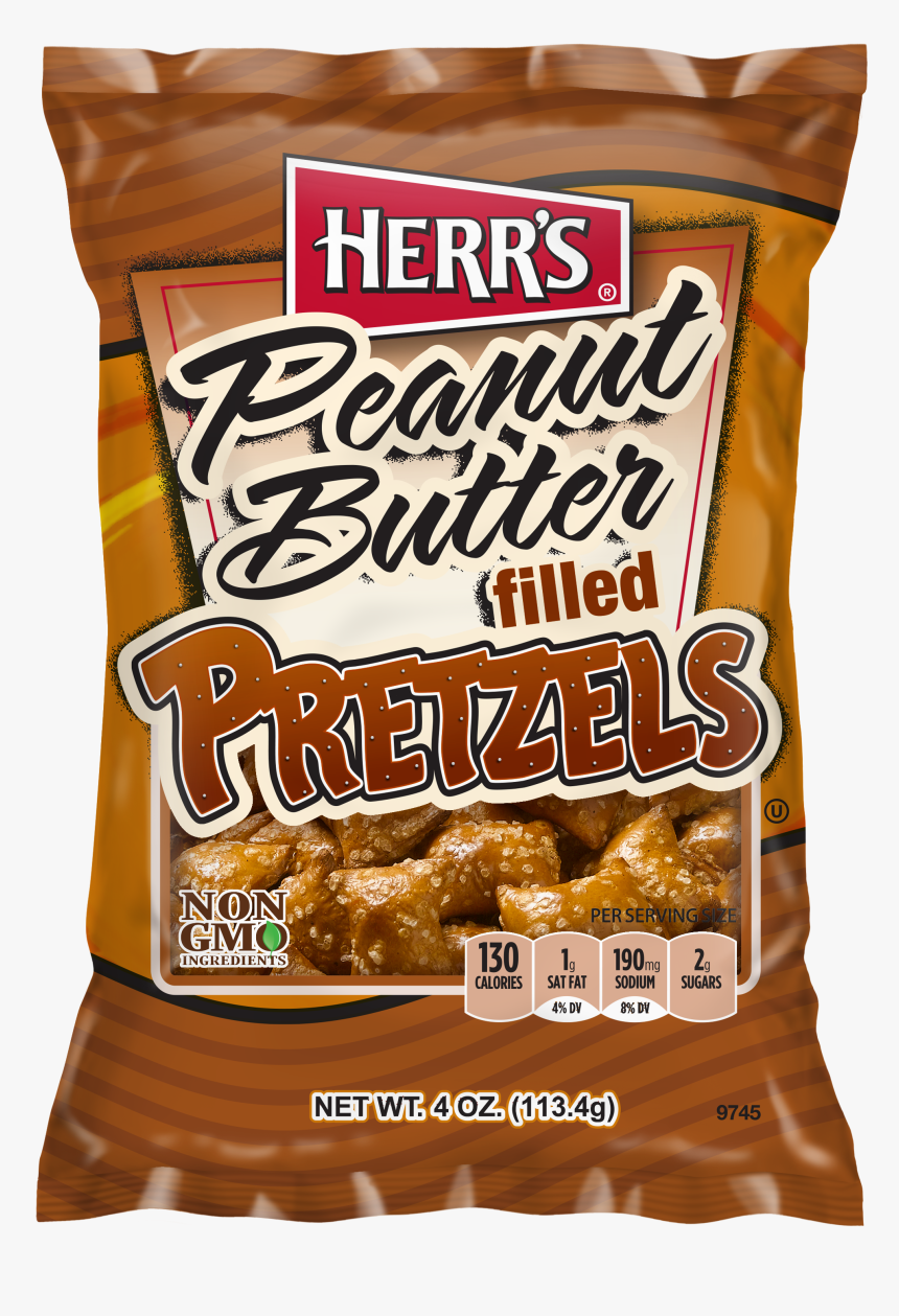 24oz Peanut Butter Filled Pretzels, HD Png Download
