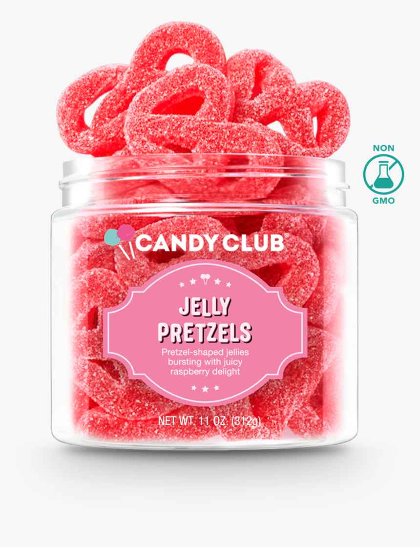Candy Club Jelly Pretzels Pretzel Shaped Candy, HD Png Download