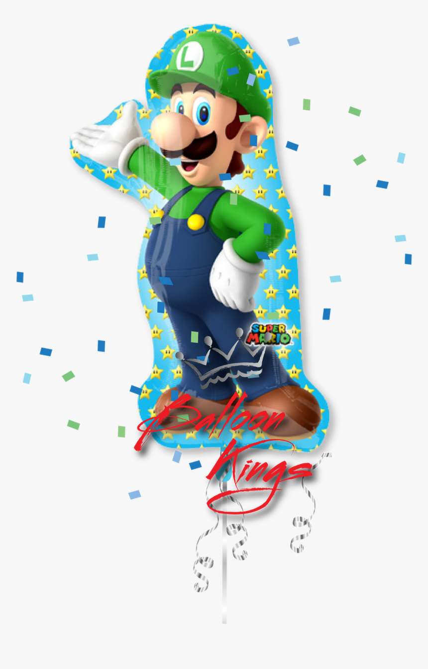Luigi - Ballon Luigi, HD Png Download