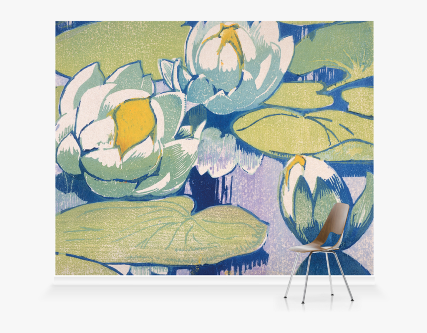Картина Маслом Водяные Лилии, HD Png Download